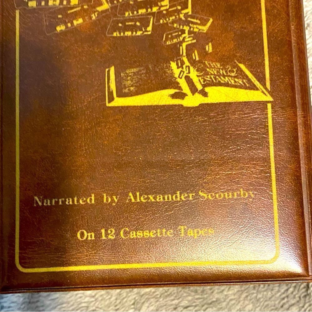 Vintage Holy Bible full cassette set